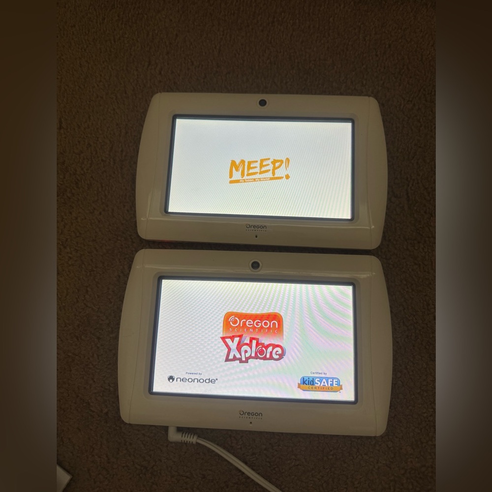 2 Oregon Scientific MEEP Tablets